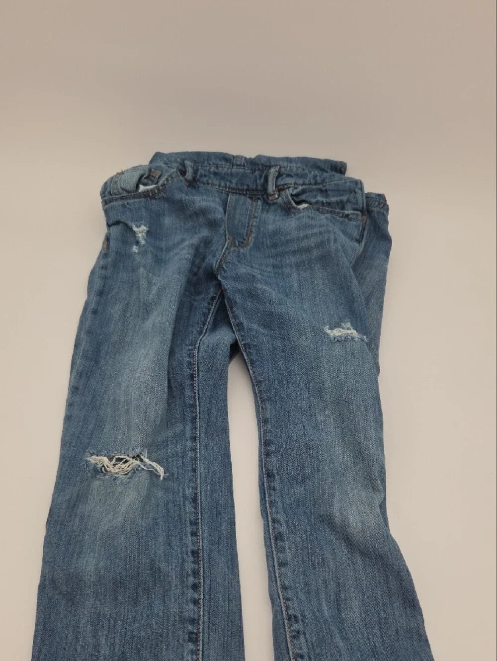 GAP denim garment in classic blue with contrast stitching